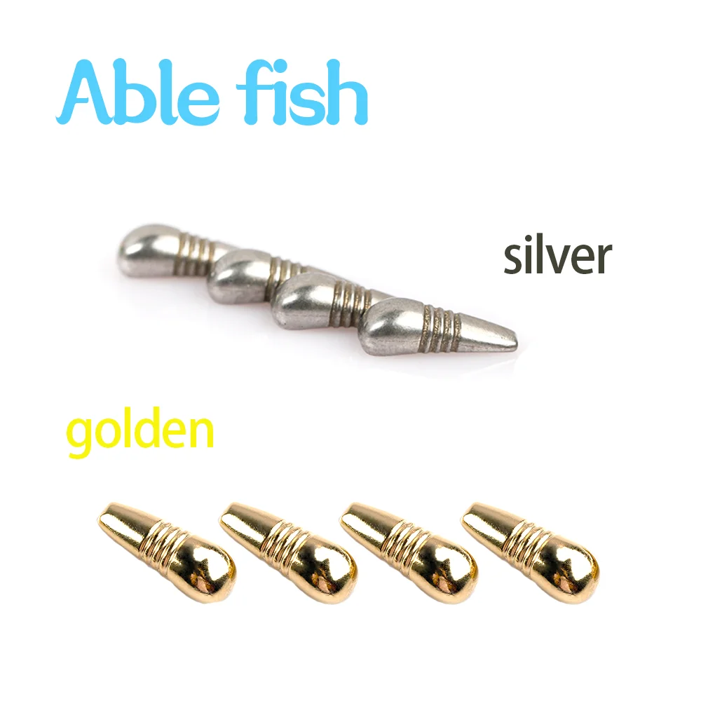 

10PCS Heavy Tungsten Nymph Body Jig Back Bead Fast Sinking Jig Nymph Fly Tying / Knitting Material Size XS S M L