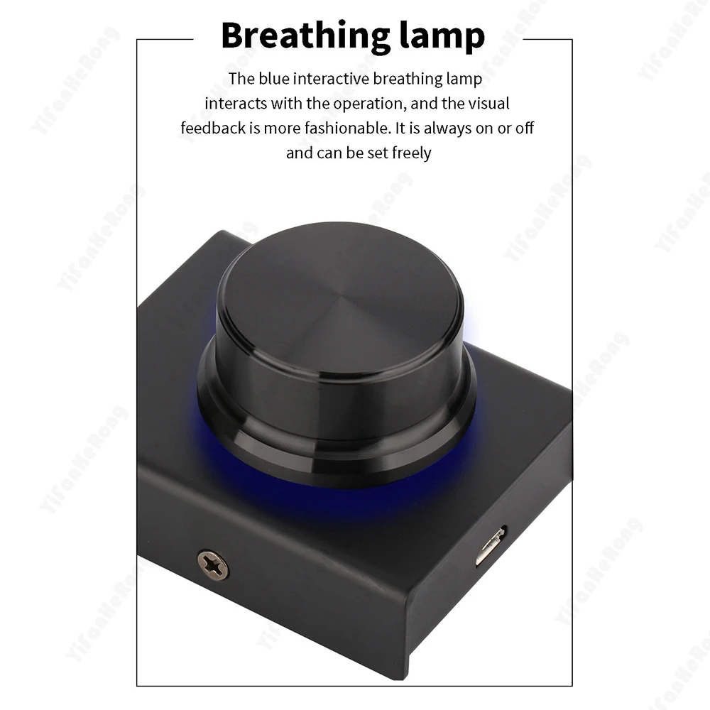 Controlador de volumen de computadora USB Plug and Play Mini un botón para computadora portátil PC altavoz silencioso Control de audio