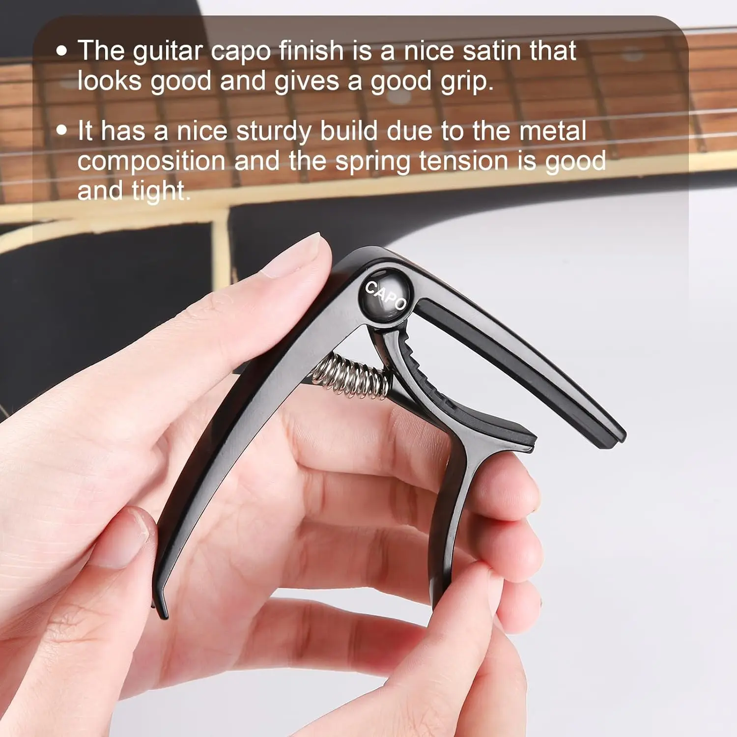 Metal Guitar Capo Aluminum Alloy Guitar Tuner Clamp Professional Key Trigger Capo For Acoustic Electric Musical Instruments