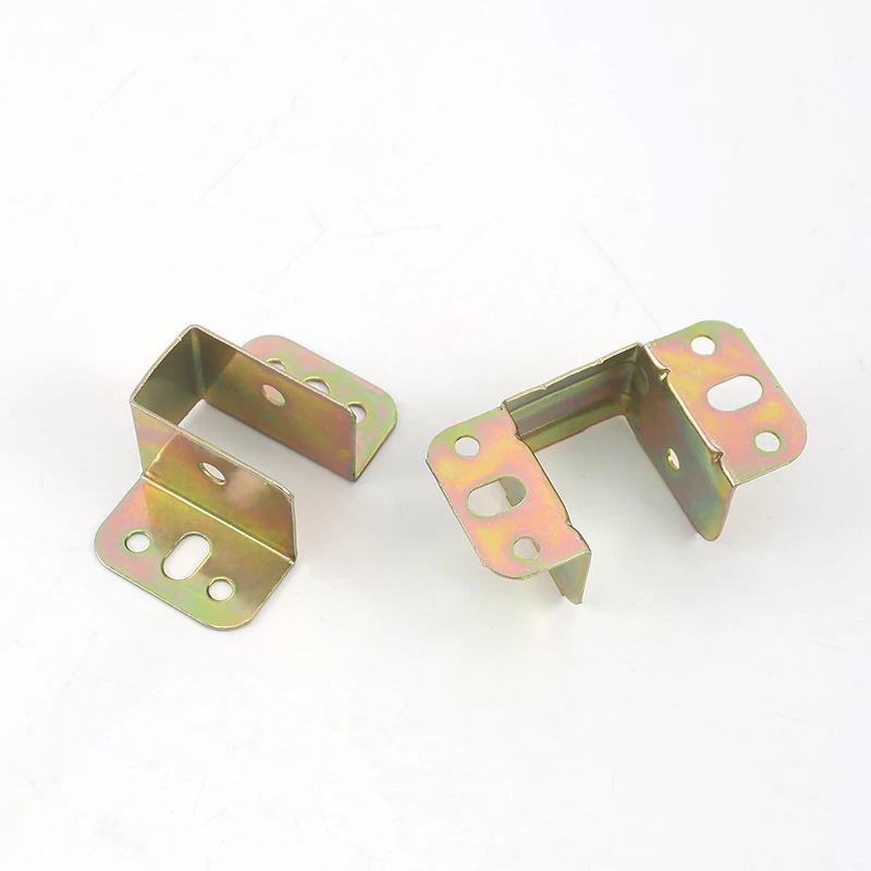 5Pcs Metal Thickened Bed Corner Bed Beam Support Bed Hinges Hook Corner Code Furniture Hardware Accessories
