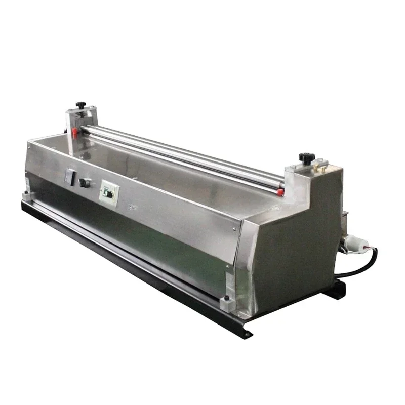 Factory Supply Semi Automatic Small Desktop Gluing Machine Cold Glue Paper GluingMachine