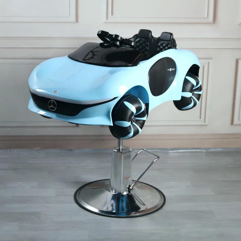 

Children's Barber Chair Barber Shop Hair Salon Special Car Electric Music Lifting Rotating Hair Salon Seat