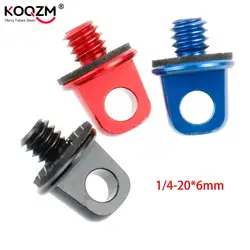 Shoulder Strap Safety Buckle Metal Screw 1/4 Camera Quick Strap Safe Connection Ring Camera Accessories For Canon/Nikon For Sony