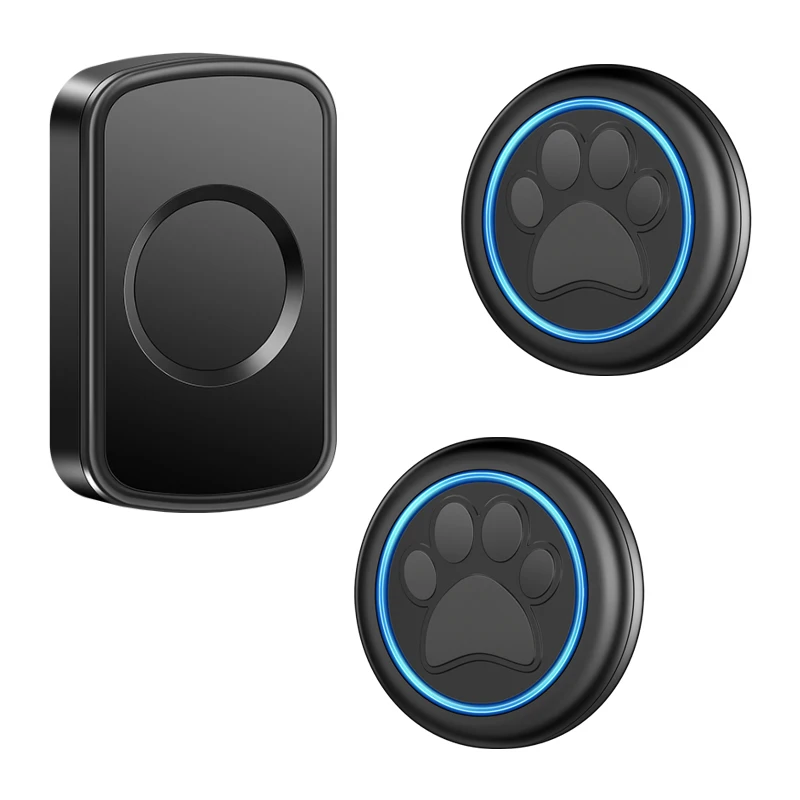 

Звонок CACAZI для домашних питомцев водонепроницаемый с сенсорной кнопкой и датчиком движения
