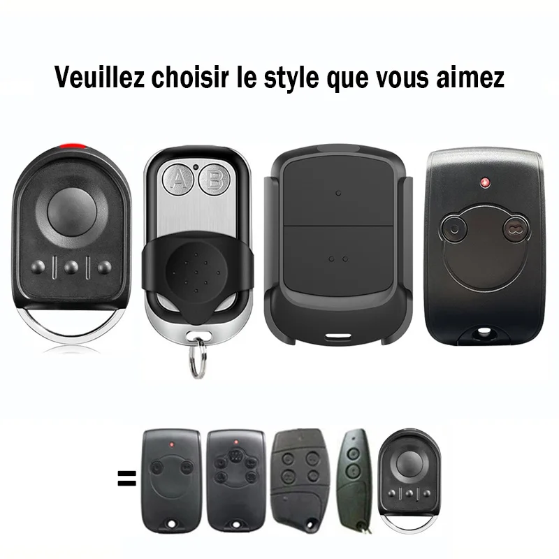 عرض خاص Somfy Keitys NS 2 4 RTS بوابة جراج التحكم عن بعد متوافق مع Somfy Keygo 4 RTS 433.42MHz فتحت باب المرآب