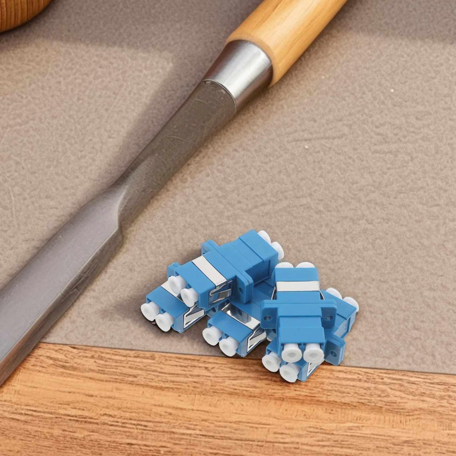 5Pcs Lc Fiber Adapt…