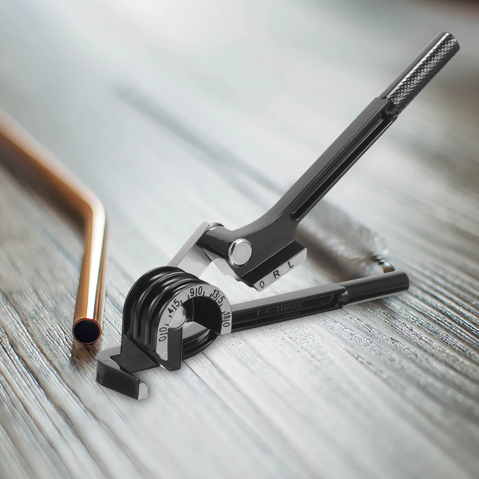 

Conduit Bender Hand Bender Manual Tube Former Three-Groove 6mm 8mm 10mm Stainless Steel 180-Degree Copper Aluminum Tube Bending