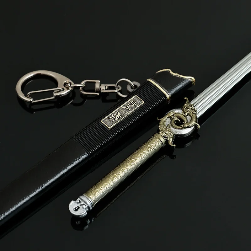 22 centimetri Armi Fredde Serie Changge Spada Anime Periferiche Modello In Lega di Metallo Accessorio Fresco Ornamento Collezione Giocattolo Regalo per Il Ragazzo