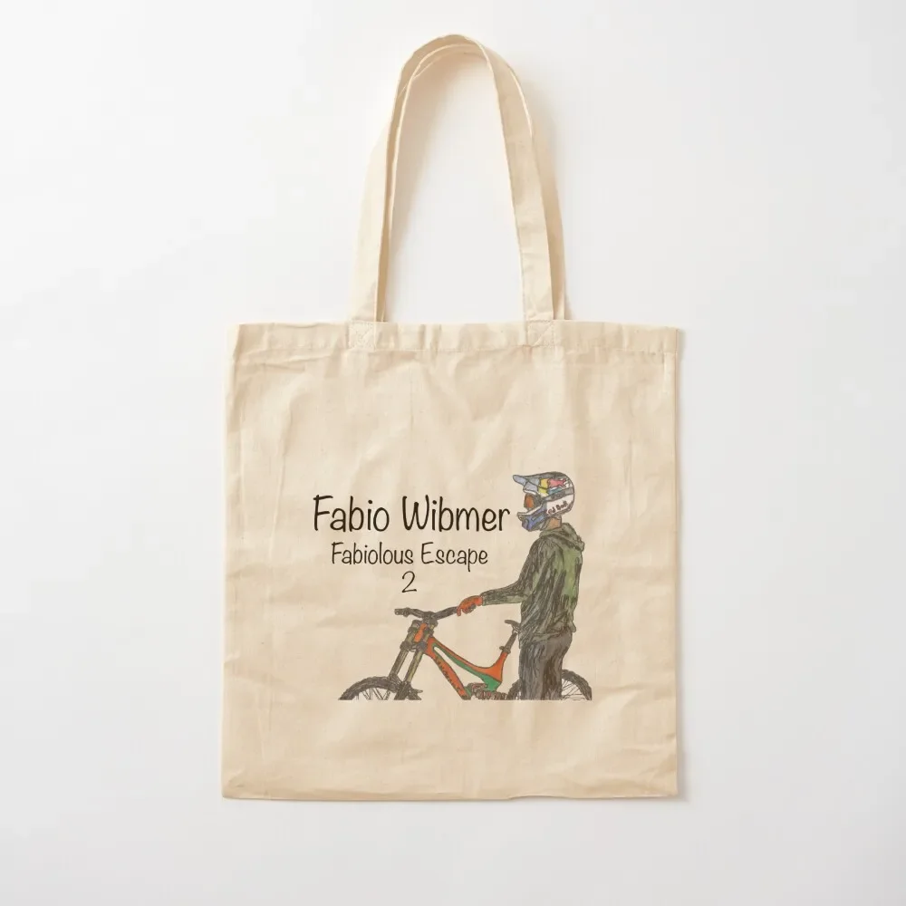 

Fabio Wibmer Fabiolous Escape 2 Tote Bag reusable grocery bags Shopping bags Customizable tote bag Women's tote bag