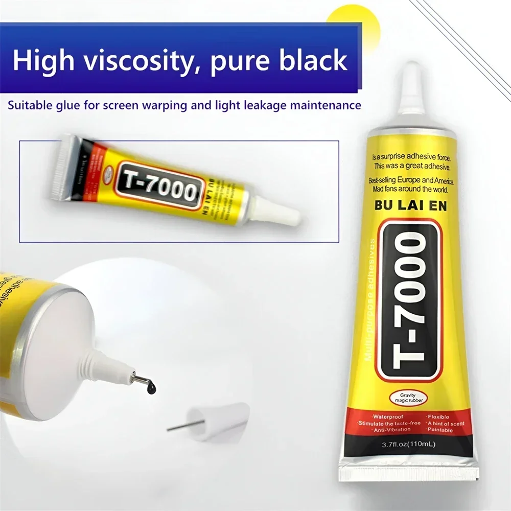 15/50/110ml B-7000 Glue T-7000 Adhesive Epoxy Resin Repair Cell Phone Touch Screen Liquid Glue Jewelry Craft Adhesive Glue