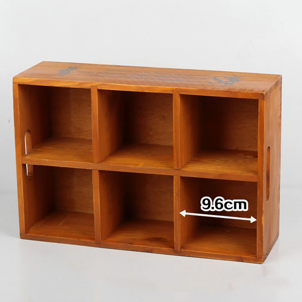 

Vintage Wooden Box Retro Decorative Case For Home Organization Photography Props Display Decorative Storage Case Crafts