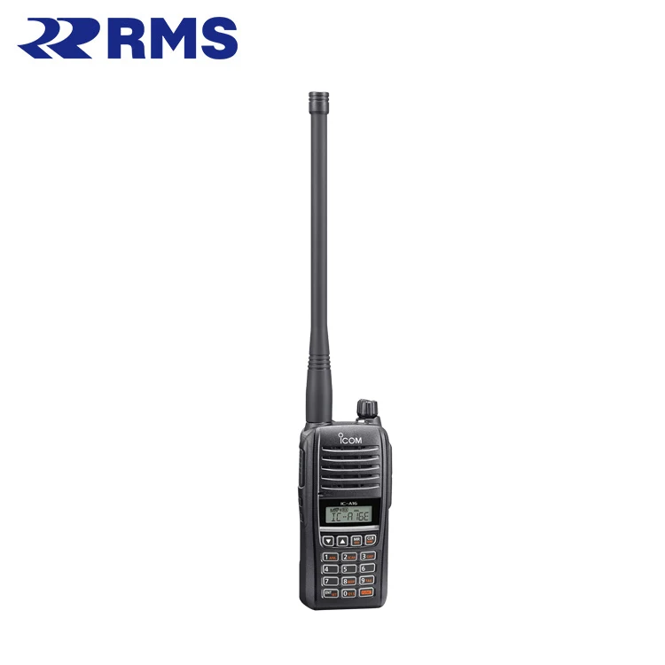 Handheld VHF Airband Radio 118-136MHZ 6W PEP-LCD Display Keyboard