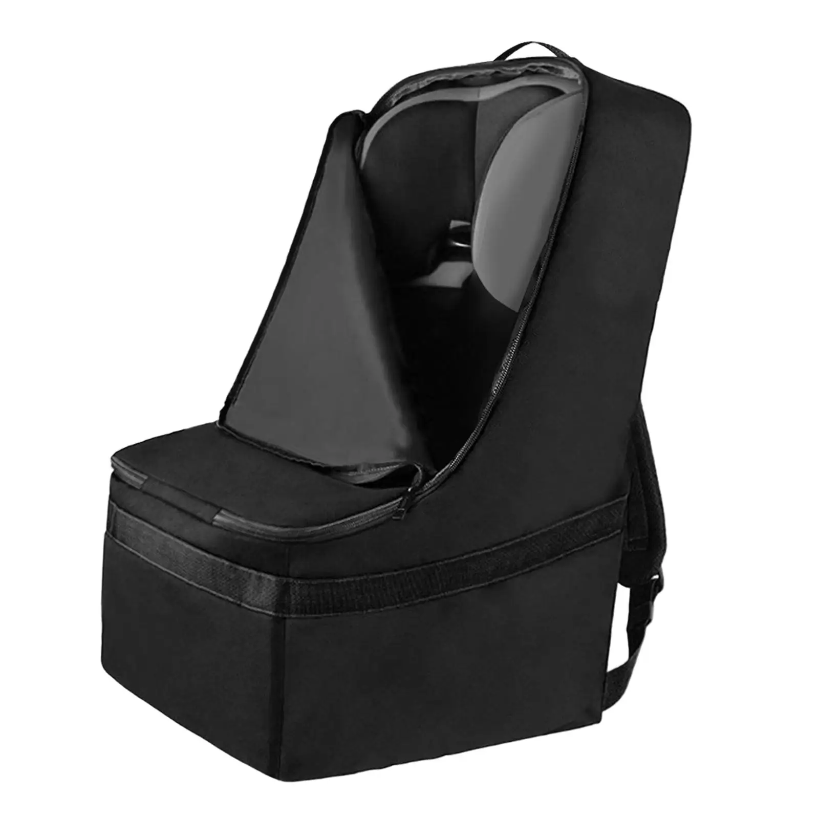 Bolsa de Viaje para Asiento de Bebé, Bolsa de Transporte con Doble Correa Acolchada, Funda Universal para Asiento de Coche