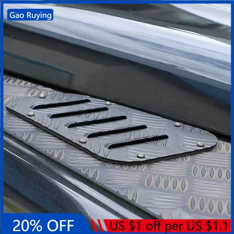 

Gao Ruying For Land Rover Defender 90 110 130 2004-18 Aluminum Alloy Car Front Engine Hood Vent Panel Cover Trim Car Accessories