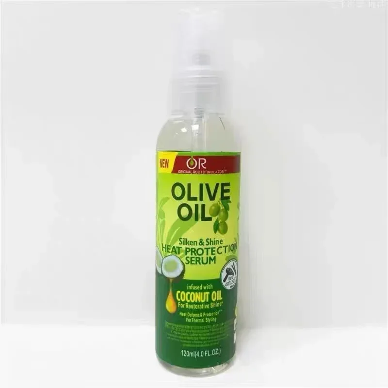 Suero pulidor de pelo de aceite de oliva ORS de 120ml, reparación para el tratamiento del cabello seco dañado para las puntas abiertas, repara el color mejora el Frizz