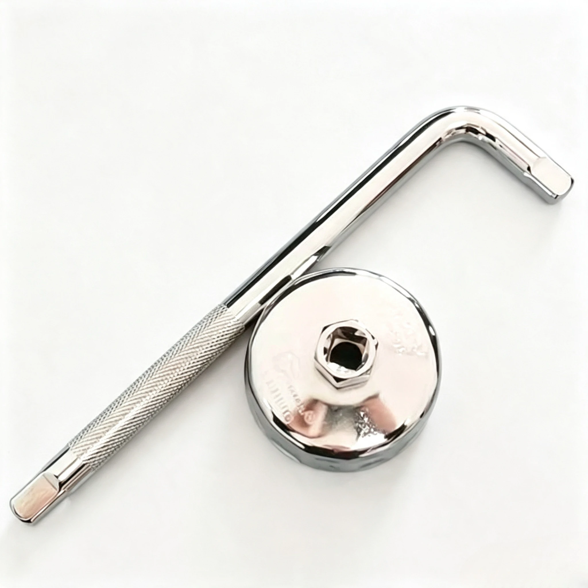 STEEL OIL FILTER WRENCH, CAP TYPE OIL FILTER REMOVAL TOOL FITS YAMAHA SUZUKI MERCURY OUTBOARD MOTORS