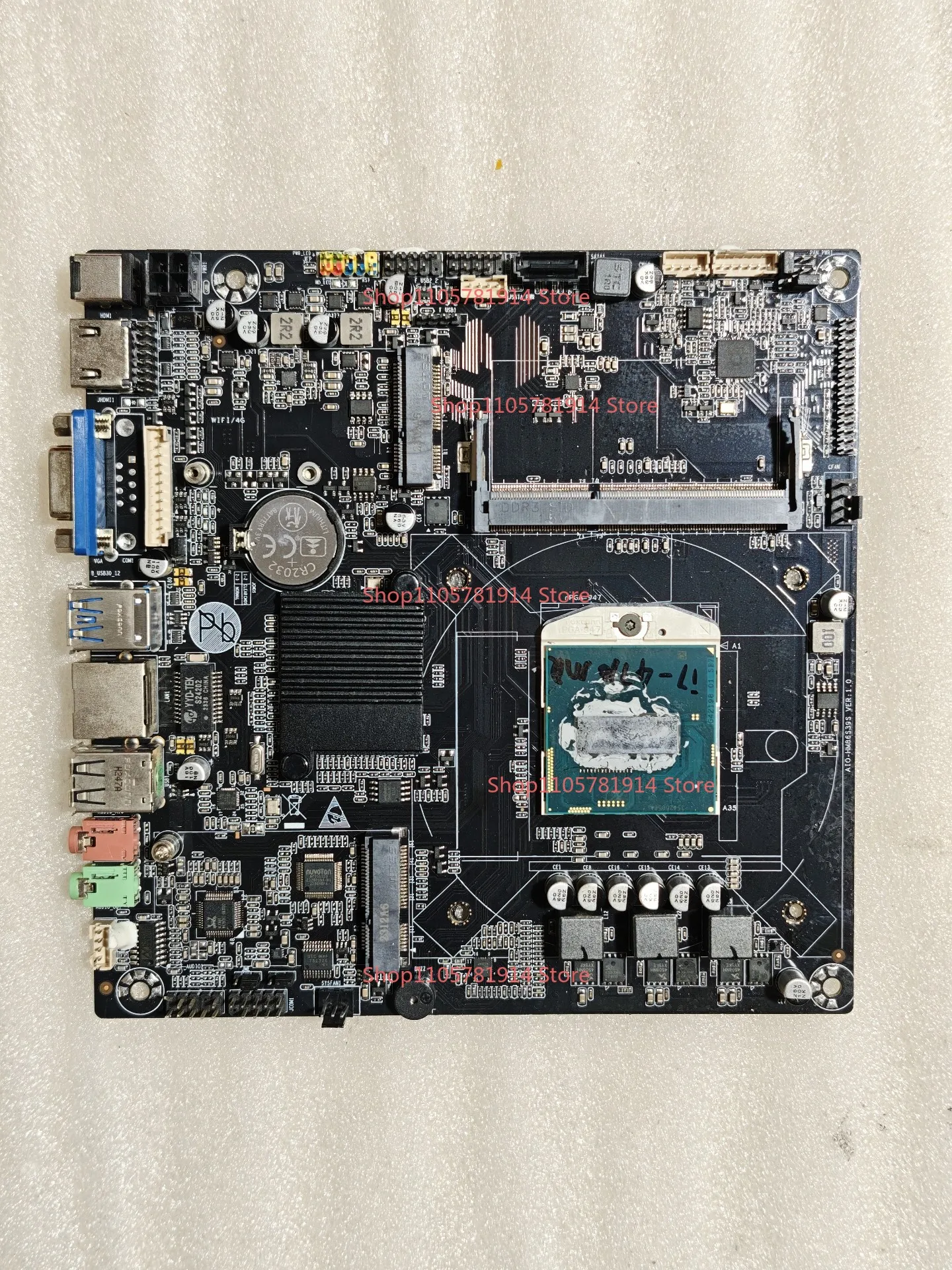 For AIO-HM86S39S All-in-one Computer Small Main Board, I7-4710MQ Processor, Support DDR3 Memory