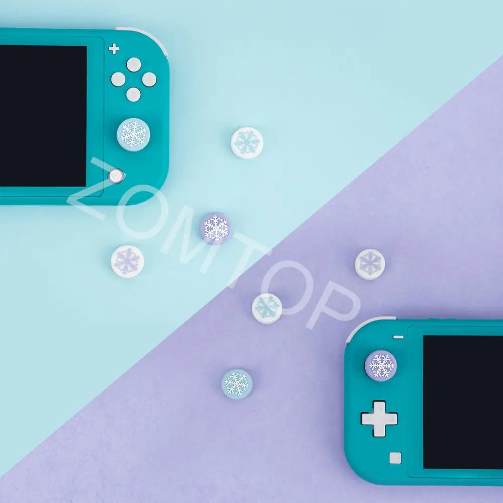Switch Joy Con Thumb grip Cap Nintend NS Switch Joycon Silicone Non-slip ThumbSticks Grip Caps For Nintendo Switch Lite Joy Con