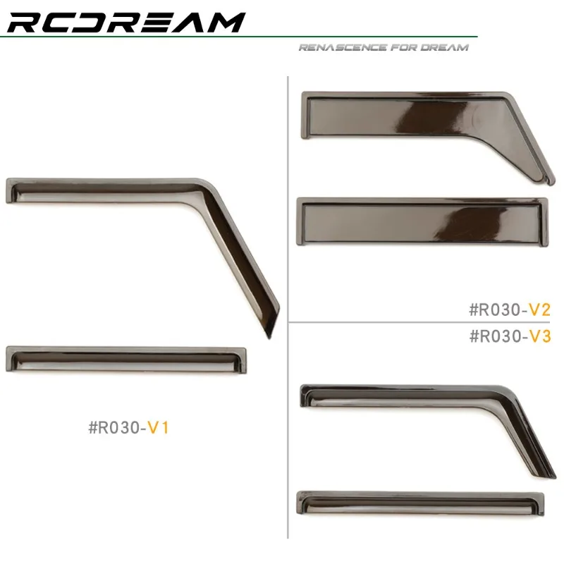 

RC Car Window Rain Block for 1/10 RC Crawler fcx10 Camel Cup TRX4 Guard G500 G63 YK4106 Parts