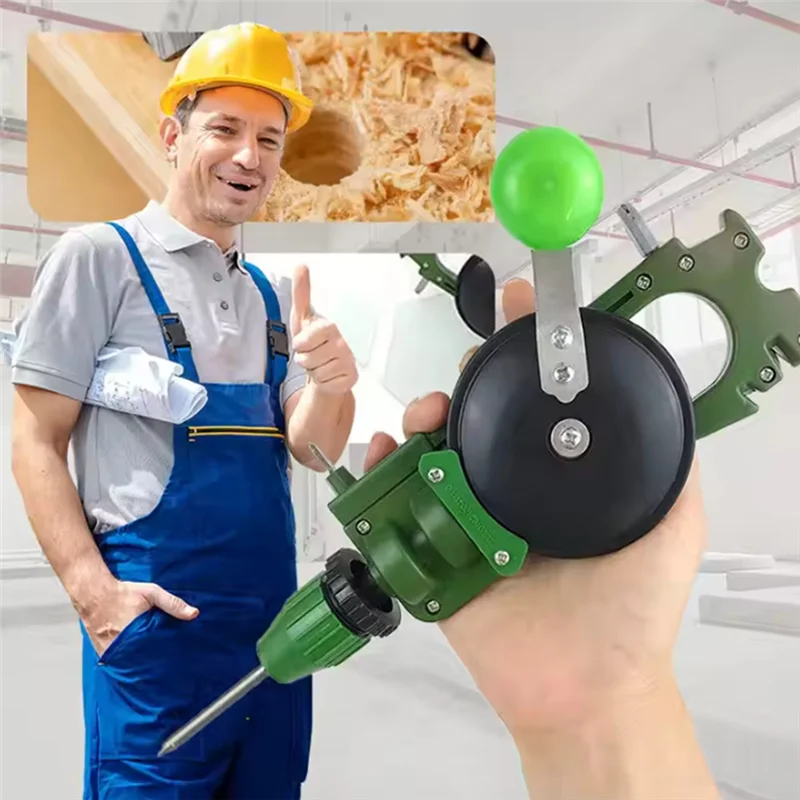 

AB11-DIY Tool Hand Drill For Woodworking - Manual Craft Drilling Equipment For Teaching Supplies