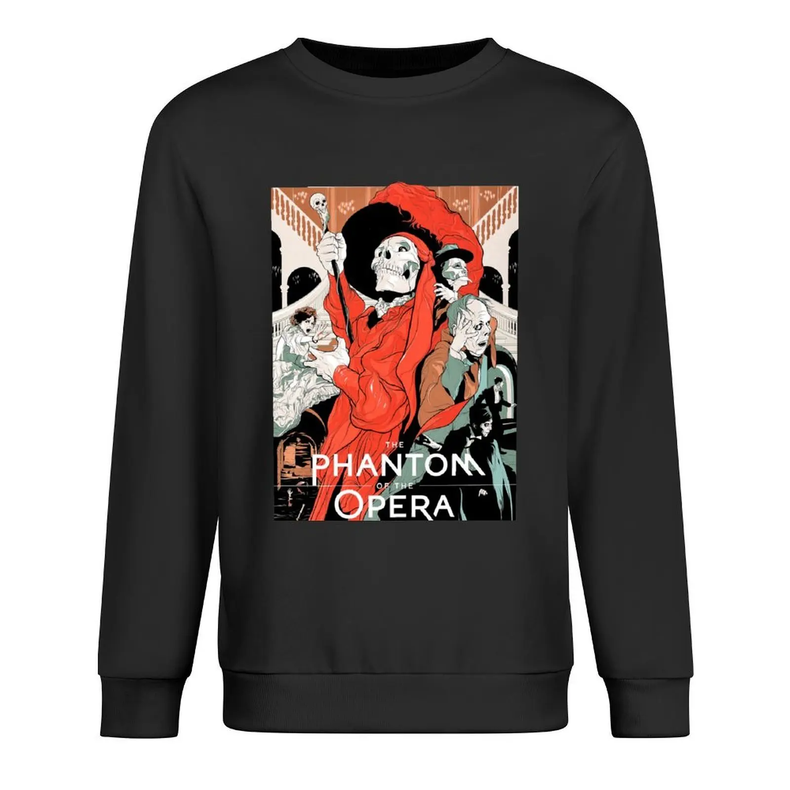 

The Phantom Of The Opera - Lon Cheney - The Nu Retro Poster Pullover blouse men's clothing male clothes winter man sweatshirt