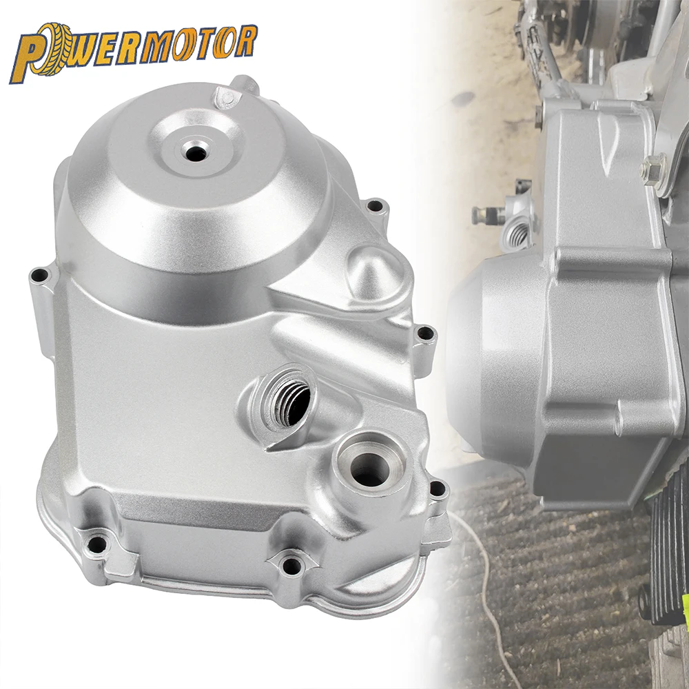 Motorrad Rechte Seite Kupplung Abdeckung Kurbelgehäuse Abdeckungen Für 50cc 70cc 90cc 110cc 125cc ATV Go Kart Dirt Bike Montage Zubehör