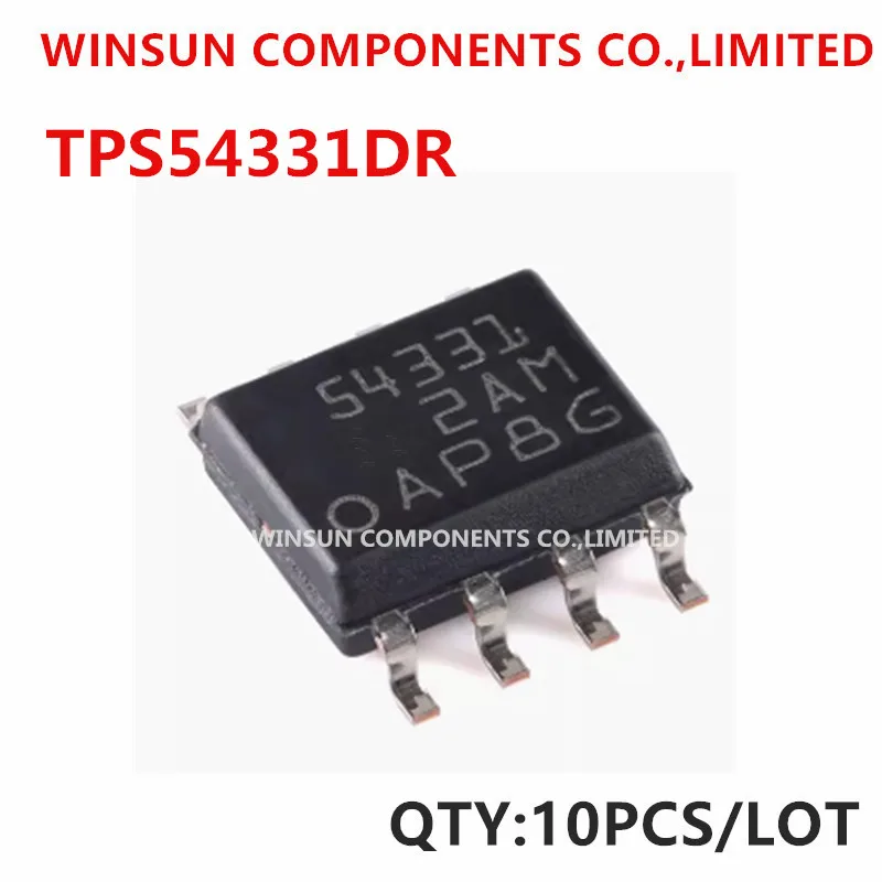 (10piece) 100% new imported original  TPS54331DR   TPS54331D  “54331”   3.5V~28V 800mV~25V  SOIC-8