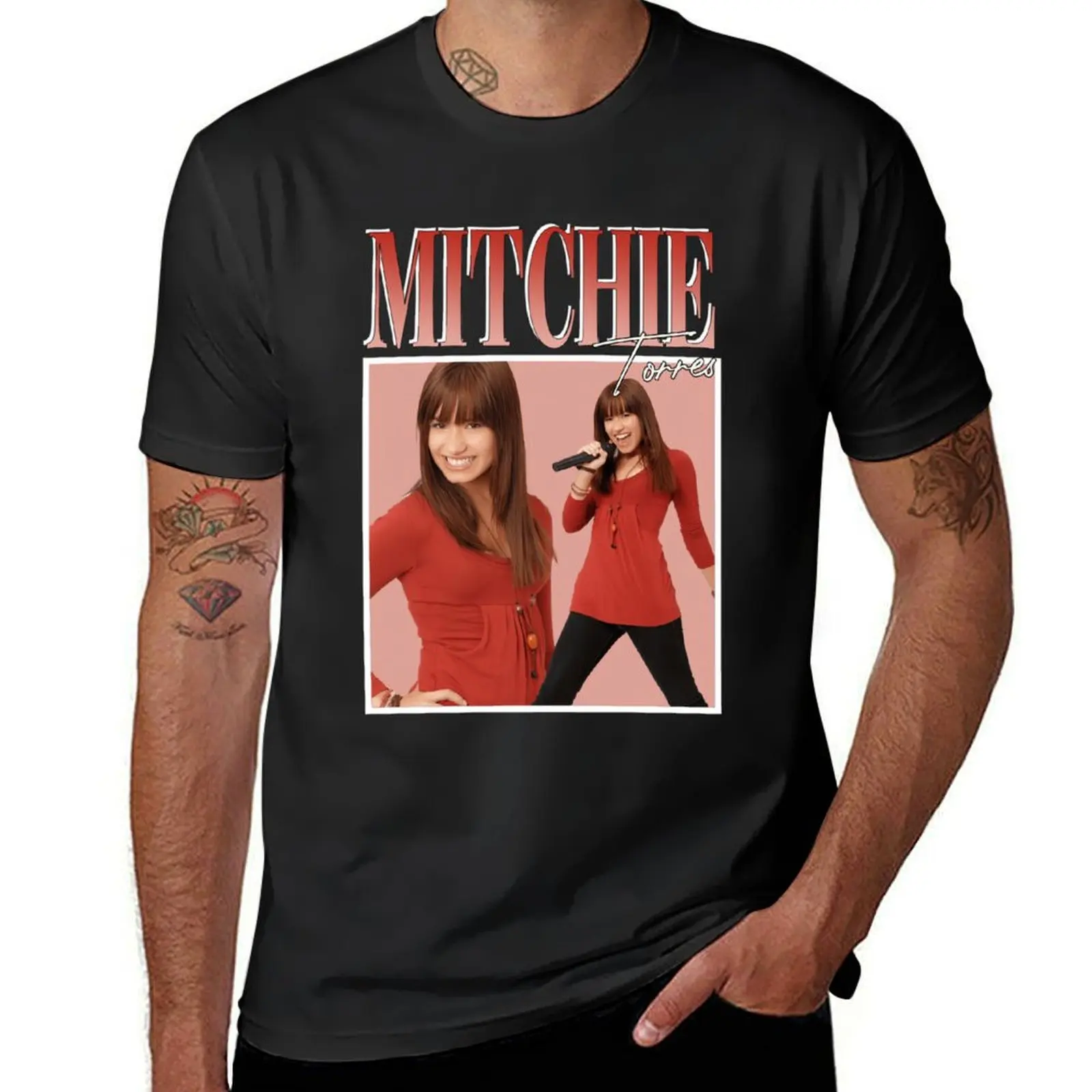 Mitchie Torres \t T-Shirt funnys anime T-shirt men