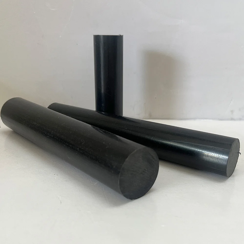 Insulation Material PE Rod, Diameter: 20~50mm, Length: 100~500mm, Suitable for Lathe, Milling Machine, CNC Precision Machining