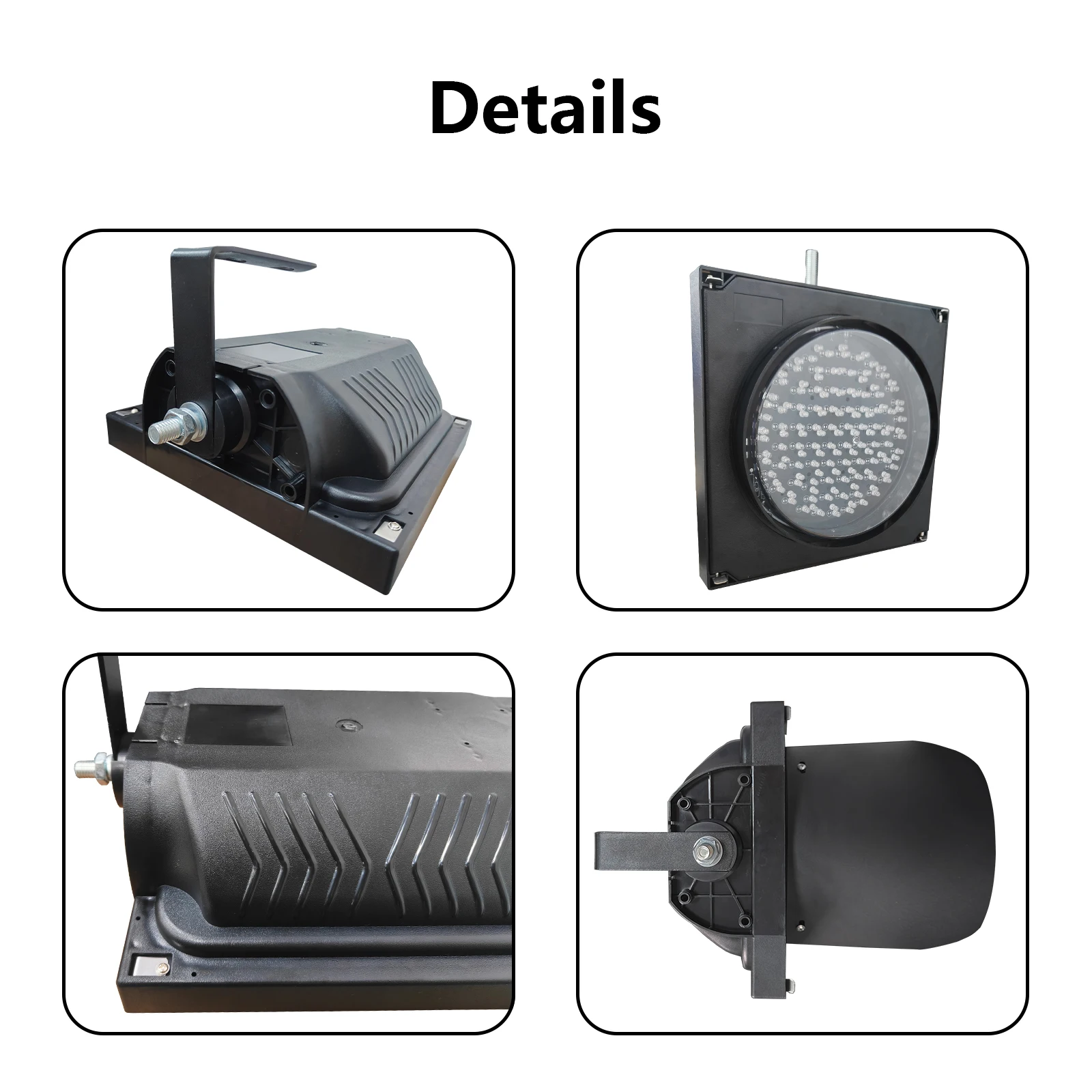 Traffic Light 200mm（8inch） 201 AC 85-265V Traffic Light Lamp/2 in 1 Red/Green/Stop/Go/Garage Light,PC Housing Water Resistant