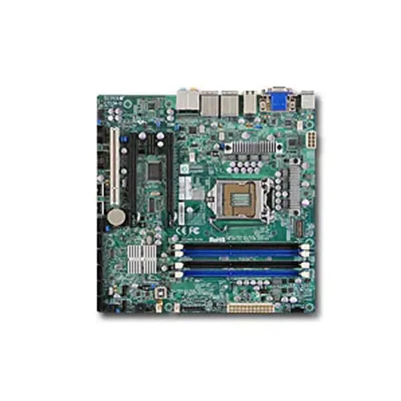 C7SIM-Q FOR Supermicro Motherboards generation LGA-1156 PIN Q57 DDR3-1333 i3/i5/i7 processor Tested Well bofore shipping