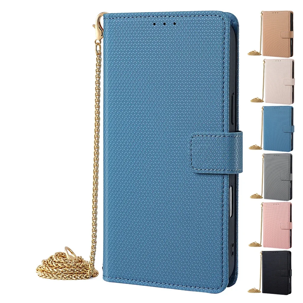 

Detachable Shoulder Strap with Flip Phone Cover for Xiaomi 17 Pro Max 15T 14T 12 11T Pro 13 12S Ultra Civi5 4 3 with Wallet Case