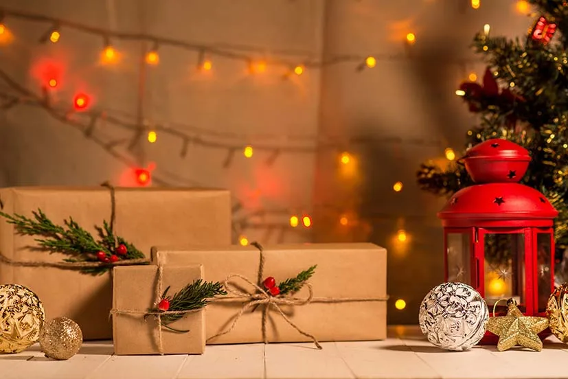 التصوير عيد الميلاد لوحة خشبية خلفية الدب الهدايا يعرض الديكور مخصص الموقد الثلوج حفلة الطفل صورة الخلفيات