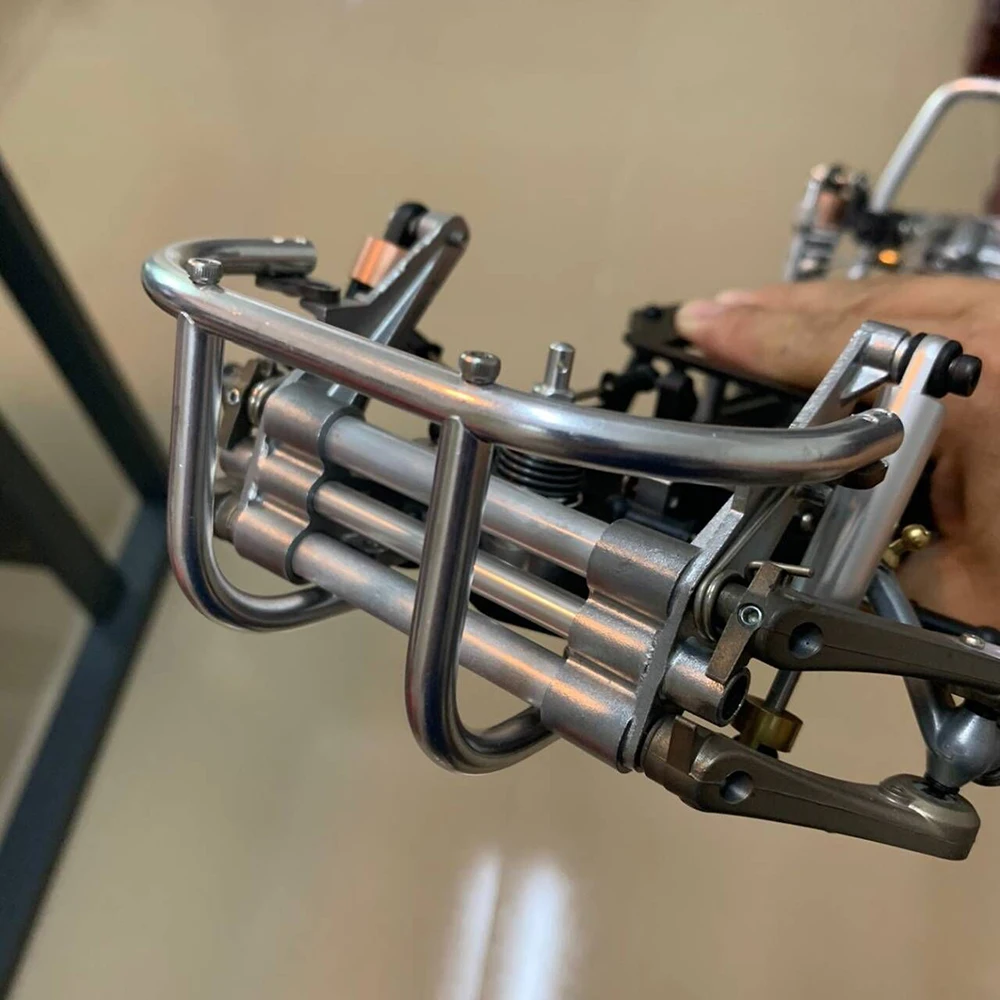 RcAidong 1/10 Scale Aluminum Front Rear Bumper Guard for Tamiya Sand Scorcher, Super Champ, Buggy Champ RC Car Upgrades Parts