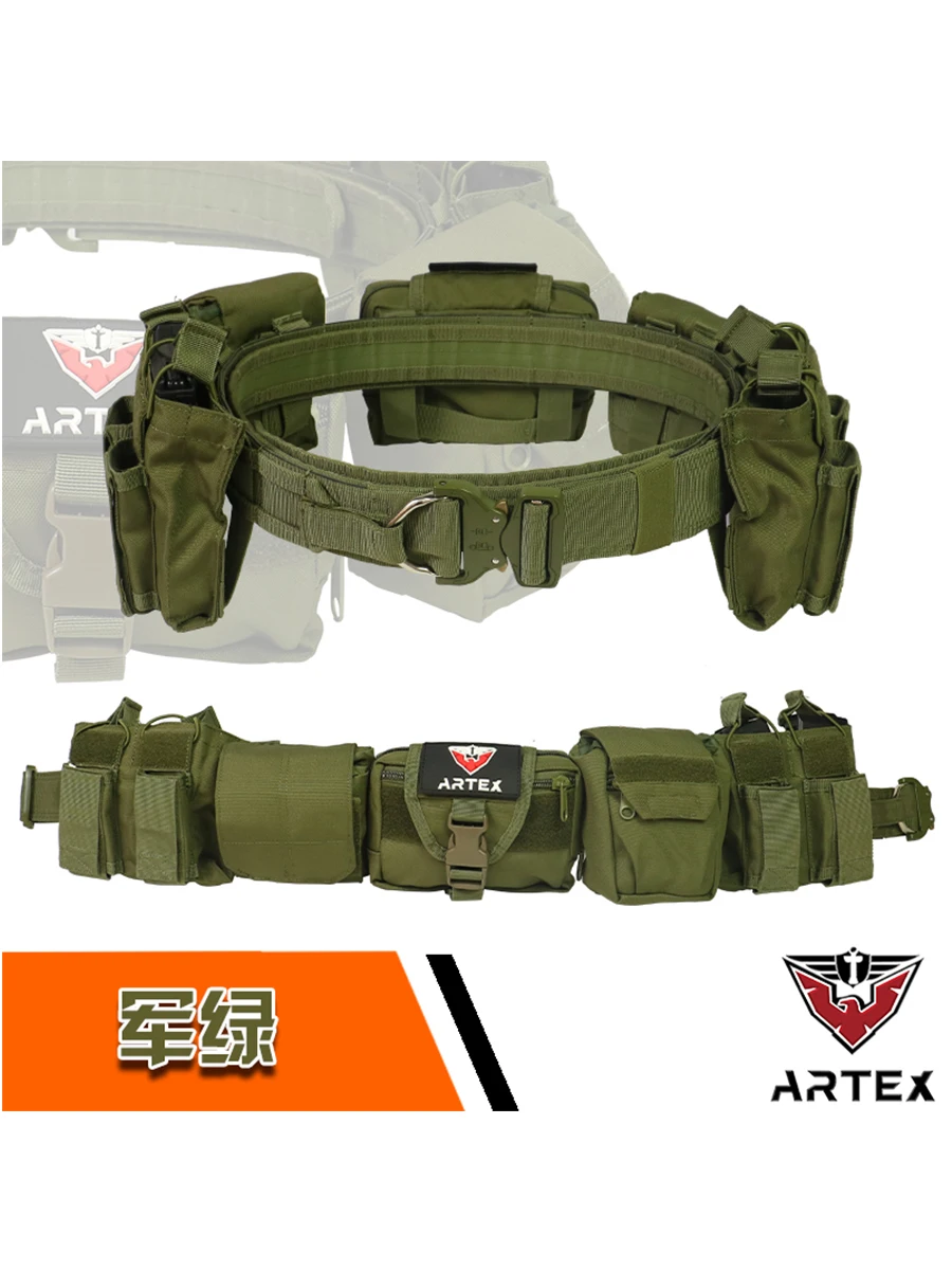 Artex Outdoor Black Hunting Tactics Law Enforcement Duty Security Air Gun Belt