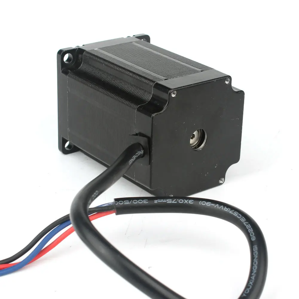 NEMA23 57 Micro Stepper Motor Adjustable Speed Body Length 112MM Shaft 8mmD Shaft Motor