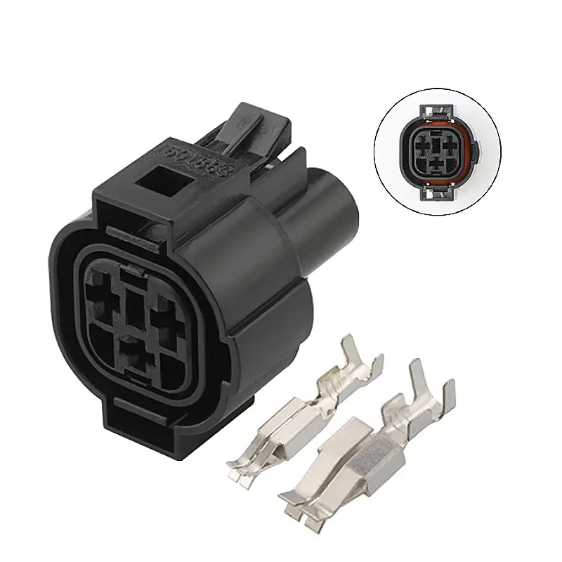 1 Set 3 Pin Automotive waterproof connector 1H0973203 1H0 973 203 Automobile Thermal Switch Temp Sensor plug 1501863