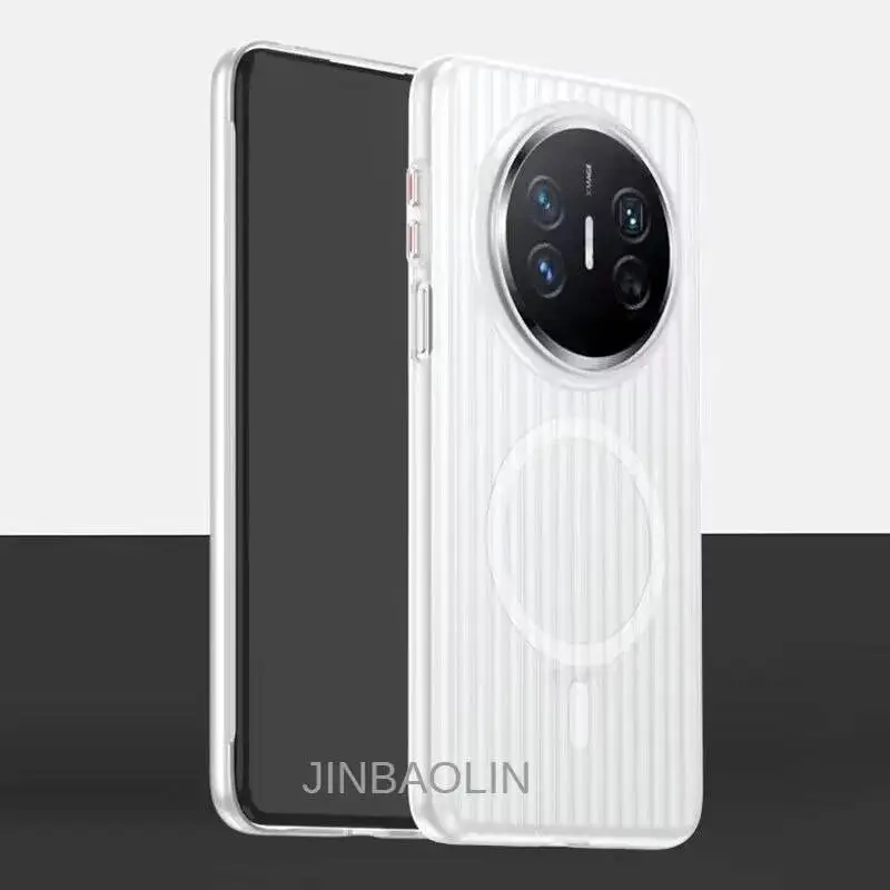 Para Huawei Honor Magic 8 Pro X9D funda para Magsafe funda mate acrílica magnética para Honor X9d funda de teléfono transparente a prueba de golpes