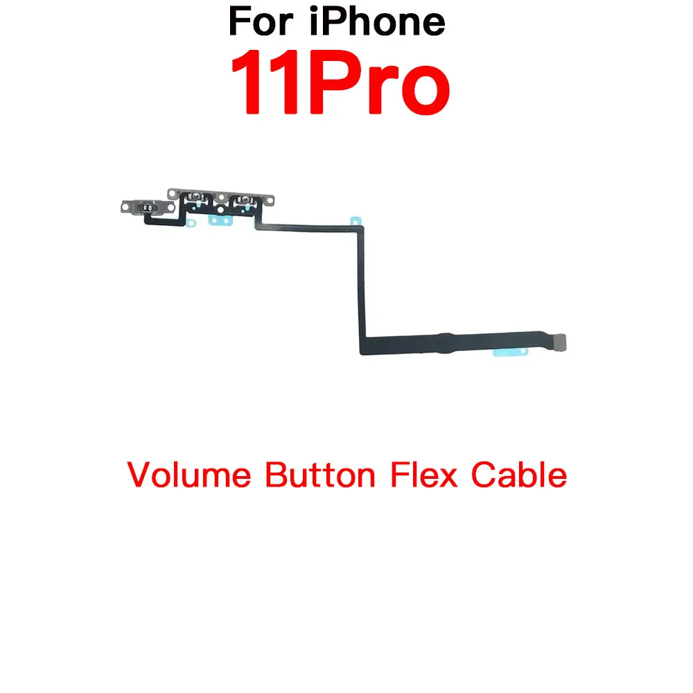 Internal Parts for iPhone 11 Pro Front Camera Power Volume Button Loud Ear Speaker Flex Cable Bracket Screws Taptic Engine