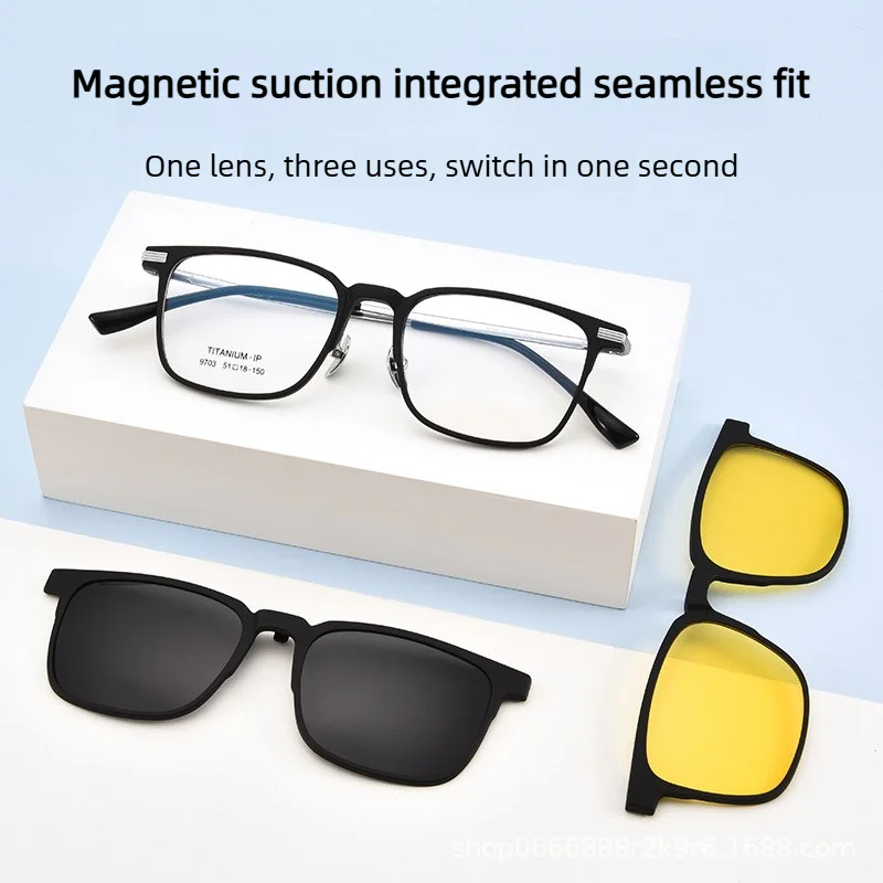 portable-magnetic-driving-fishing-myopia-polarized-sunglasses-ultralight-titanium-alloy-square-magnetic-eyeglasses-frame-for-men