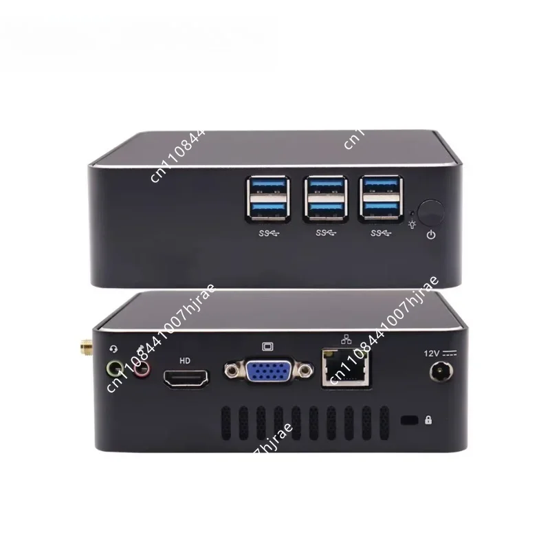 2026 New N2840 Mini PC Intel Processor Triple Display 16GB RAM 512GB SSD Business Desktop Support Win11 Linux Small Computer