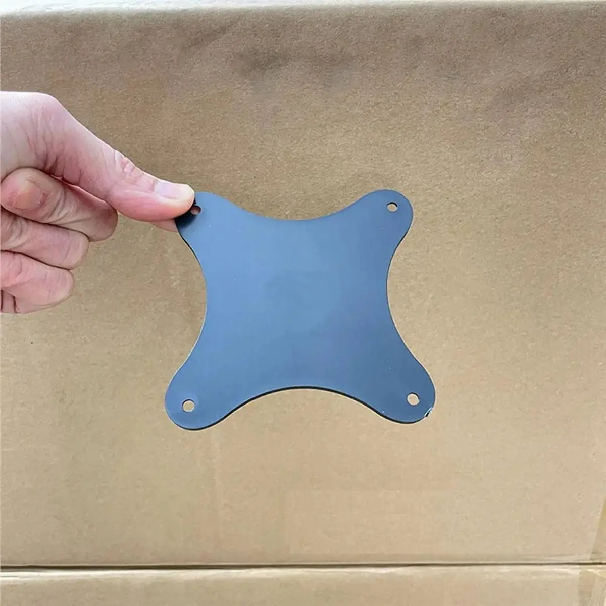 

2Pcs Portable Monitor Holder Vesa75 Hole Pitch Ball Head Adapter Free Angle Adjustment Stable Support TV Stand Interface