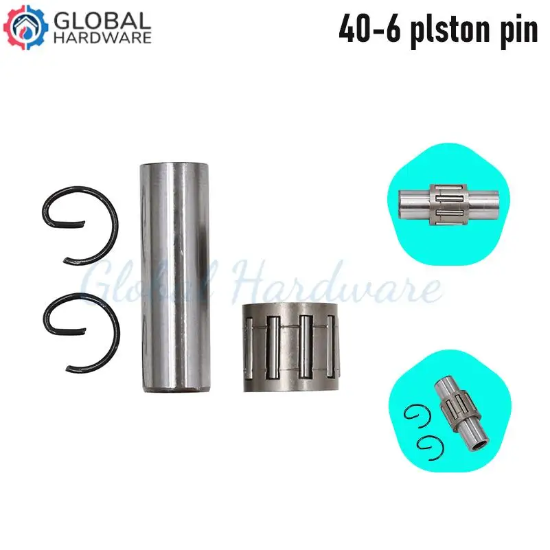 40-6 كتلة اسطوانة مجموعة كبّاس دبوس للدراجات النارية 49cc 2 السكتة الدماغية محرك صغير موتو الترابية دراجة الجيب ATV #1