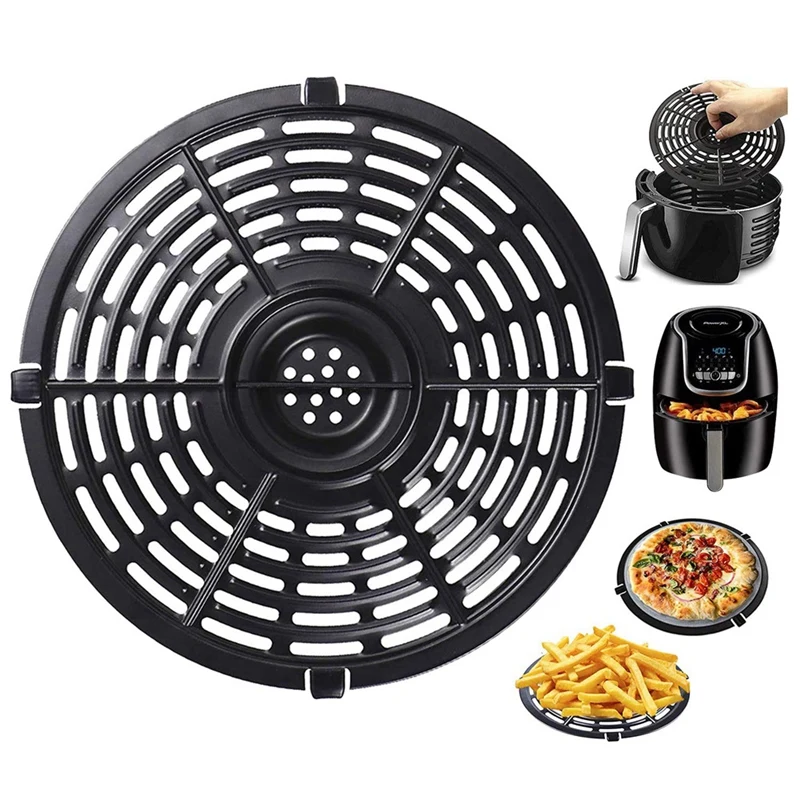 Air Fryer Replacement Grill Pan For Power Air Fryer Crisper Plate Non-Stick Fry Coating Pan