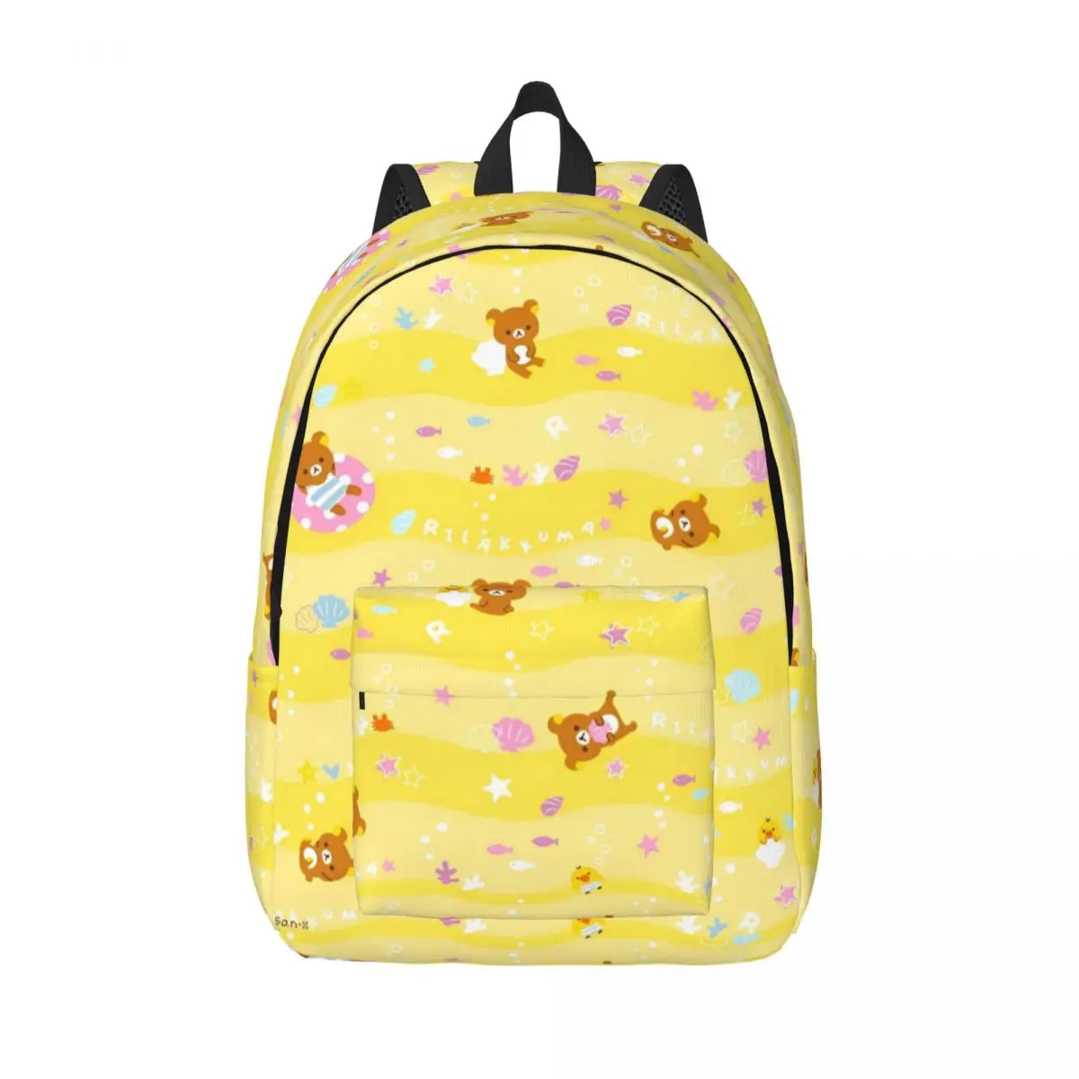 リラックマ漫画バックパッククマ動物ワークアウトバックパック少年デザイナービッグスクールバッグかわいいリュックサック