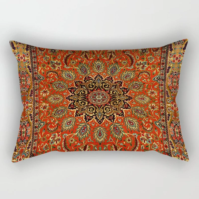 Moroccan Style Waist Pillowcase Home Decoration Living Room Sofa Decoration Cushion Cover 30*50 Bohemian Pillowcase 40*60