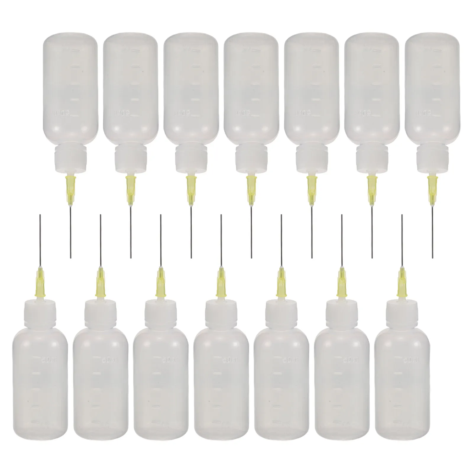 20Pcs Train Track Oil Bottle 50Cc Grease Dispenser Needle Tip Squeeze Bottle for Ho Railway Accessories Railway Lubricant