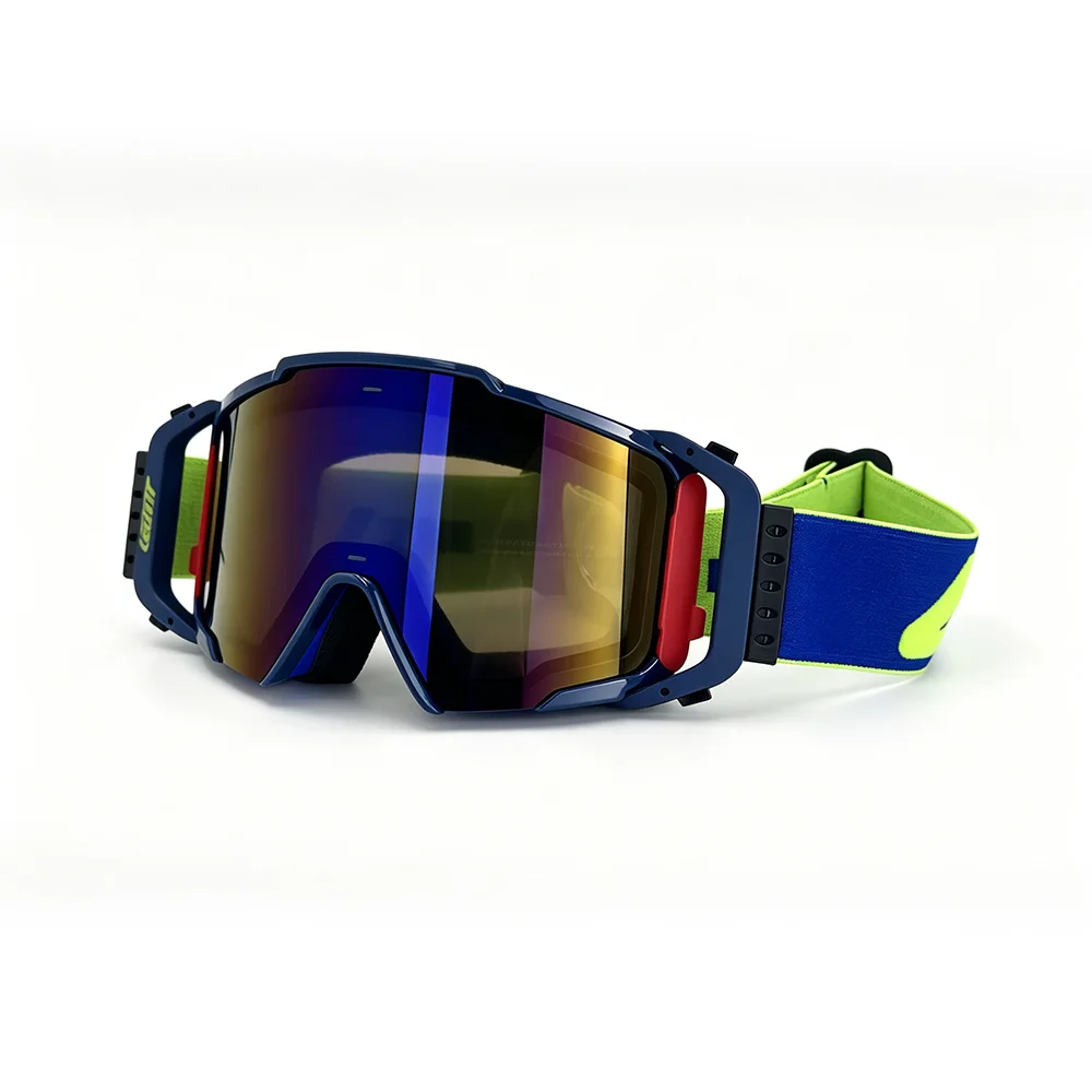 High-Quality Motorcycle Goggles UV400 Motocross Racing Glasses Cycling Mountain Bike Glass Protective Eyewear for Racers - view 3