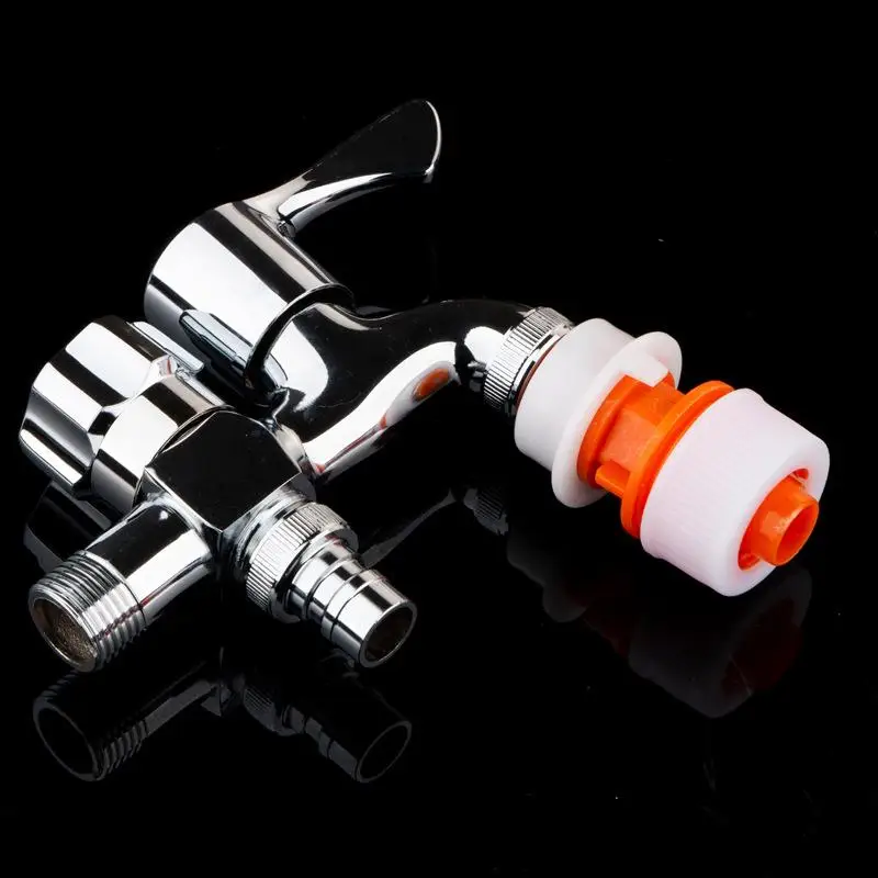 Garden Hose Leak Repair Connector Heavy Duty Plastic Hose Adapter for DIY Lawn Irrigation Professional Plumbing Repair Jobs