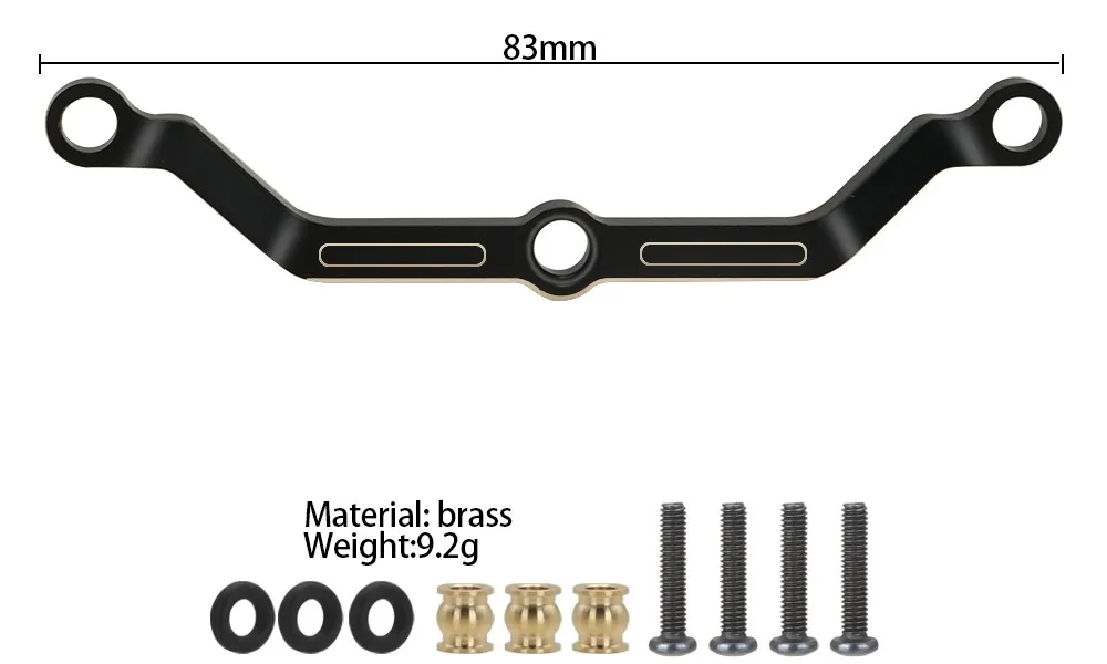 Servo Arm/steering Cup/seat/axle Cover/Chassis/servo Bracket/counterweight For 1/18 Traxxas Trx4m Bronco Defender Rc Crawler Car